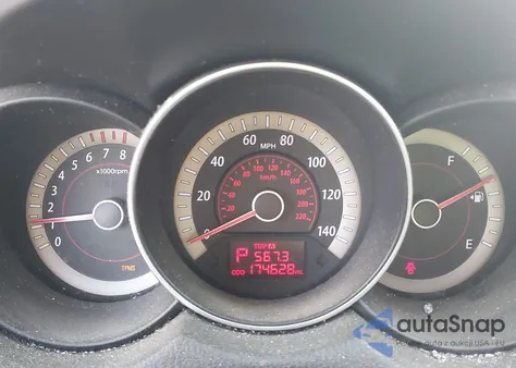 2010 Kia Forte Ex z USA, uszkodzony, nr VIN KNAFU4A21A5187563